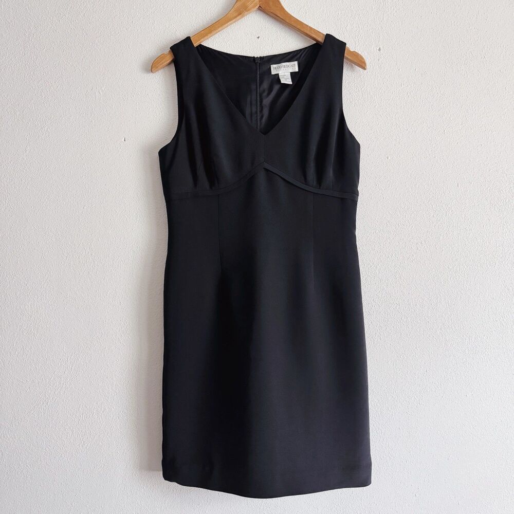 90s/y2k vintage silk little black dress
